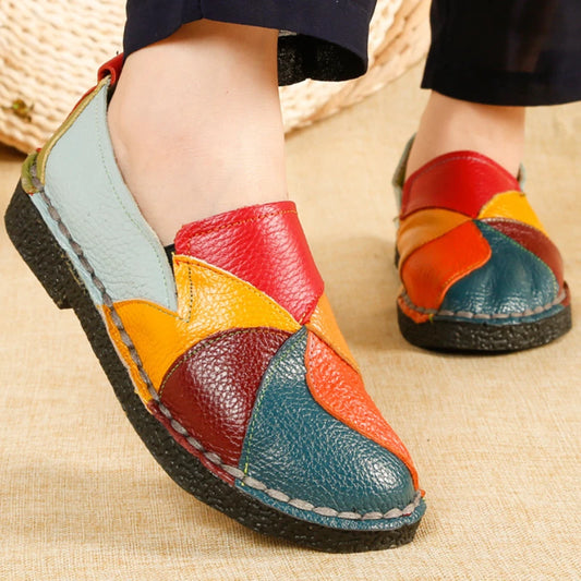 Mocassins Multicolores Femme