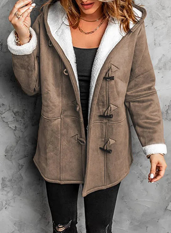 Manteau Coupe-Vent Mi-Long pour Femme